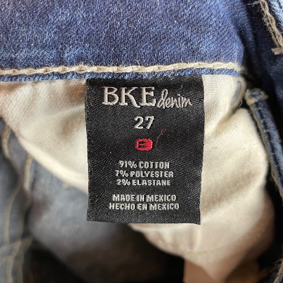 BKE DENIM Harper Crop Capri Jeans Size 27 - Picture 6 of 6